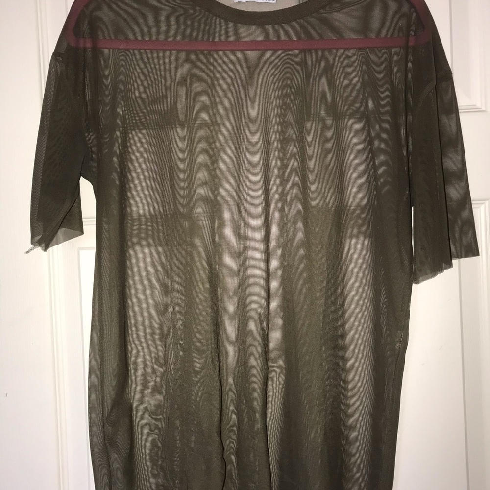 Zara Trafaluc See Through Shirt